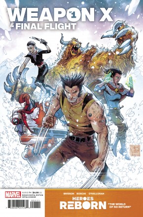 HEROES REBORN WEAPON X AND FINAL FLIGHT #1