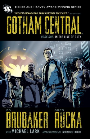 GOTHAM CENTRAL BOOK 1 IN THE LINE OF DUTY GRAPHIC NOVEL