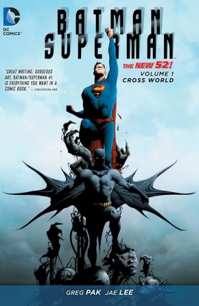 BATMAN SUPERMAN VOLUME 1 CROSS WORLD HARDCOVER