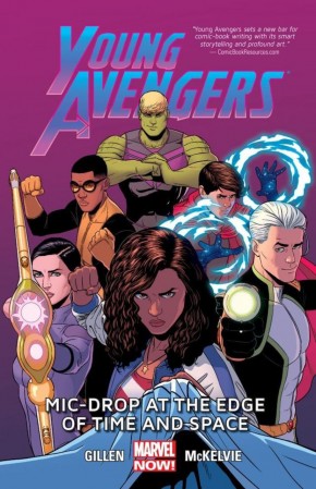 YOUNG AVENGERS VOLUME 3 MIC-DROP AT THE EDGE OF TIME AND SPACE GRAPHIC NOVEL