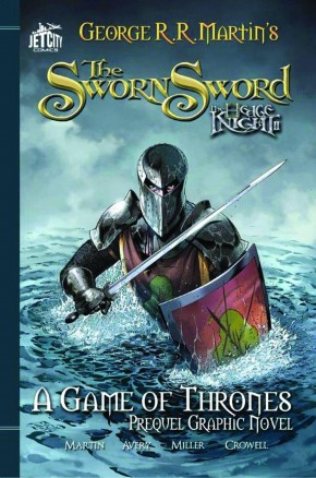 HEDGE KNIGHT VOLUME 2 SWORN SWORD GRAPHIC NOVEL JET CITY EDITION