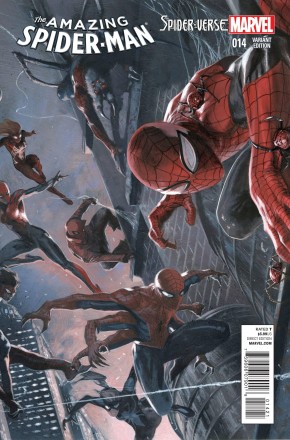 AMAZING SPIDER-MAN #14 (2014 SERIES) DELLOTTO 1 IN 25 INCENTIVE