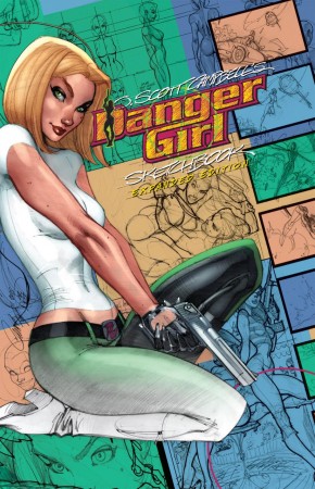 J SCOTT CAMPBELL DANGER GIRL SKETCHBOOK EXPANDED EDITION HARDCOVER