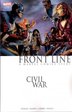 CIVIL WAR FRONT LINE GRAPHIC NOVEL