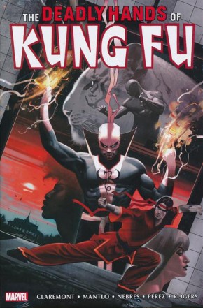 DEADLY HANDS OF KUNG FU OMNIBUS VOLUME 2 HARDCOVER DEKAL COVER