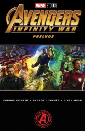 MARVELS AVENGERS INFINITY WAR PRELUDE GRAPHIC NOVEL