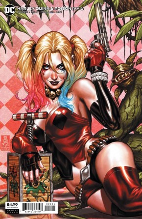 HARLEY QUINN & POISON IVY #6  CARD STOCK HARLEY