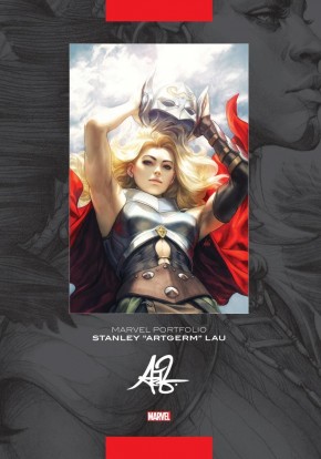 MARVEL PORTFOLIO STANLEY ARTGERM LAU HARDCOVER