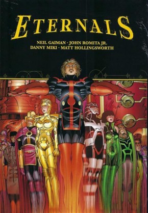 ETERNALS BY NEIL GAIMAN AND JOHN ROMITA JR HARDCOVER