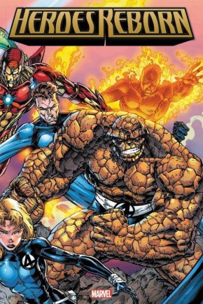 HEROES REBORN OMNIBUS HARDCOVER BRETT BOOTH COVER