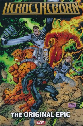 HEROES REBORN OMNIBUS HARDCOVER JIM LEE DM VARIANT COVER