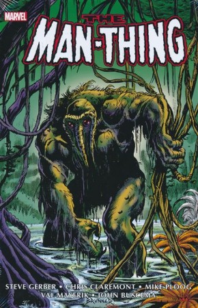 MAN-THING OMNIBUS FRANK BRUNNER DM VARIANT HARDCOVER