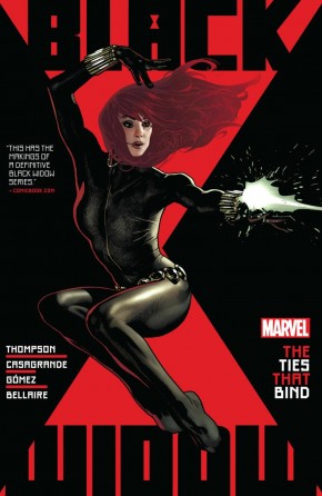 BLACK WIDOW BY KELLY THOMPSON VOLUME 1 TIES THAT BIND GRAPHIC NOVEL