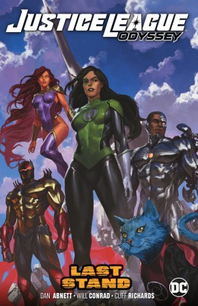 JUSTICE LEAGUE ODYSSEY VOLUME 4 LAST STAND GRAPHIC NOVEL