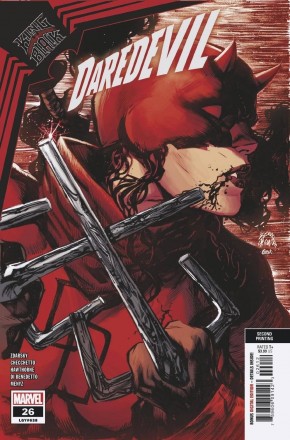 DAREDEVIL #26 (2019 SERIES) 2ND PRINTING KING IN BLACK TIE-IN