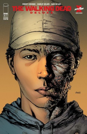 WALKING DEAD DELUXE #2 COVER A FINCH & MCCAIG 2ND PRINTING