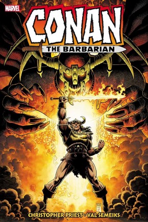 CONAN THE BARBARIAN THE ORIGINAL MARVEL YEARS OMNIBUS VOLUME 8 HARDCOVER ARTHUR ADAMS COVER