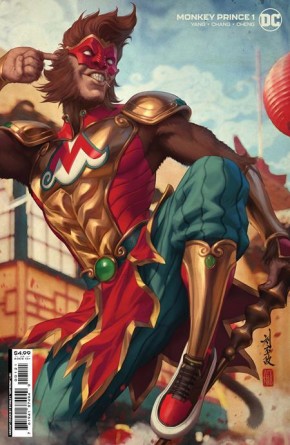 MONKEY PRINCE #1 COVER B ARTGERM CARD STOCK VARIANT