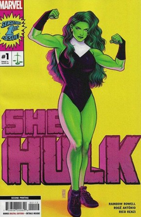 SHE-HULK #1 (2022 SERIES) 2ND PRINTING BARTEL VARIANT