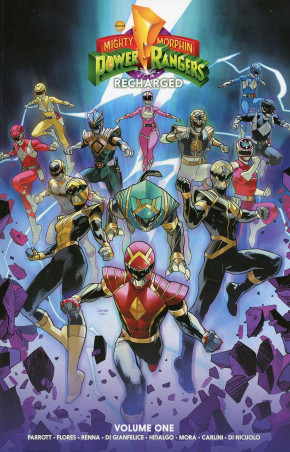 MIGHTY MORPHIN POWER RANGERS RECHARGED VOLUME 1 GRAPHIC NOVEL