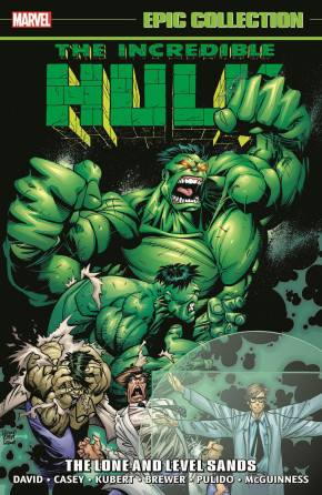 INCREDIBLE HULK EPIC COLLECTION THE LONE AND LEVEL SANDS GRAPHIC NOVEL