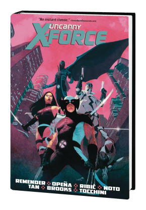 UNCANNY X-FORCE BY RICK REMENDER OMNIBUS HARDCOVER ESAD RIBIC COVER