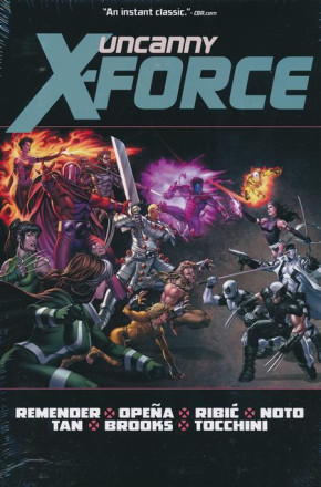 UNCANNY X-FORCE BY RICK REMENDER OMNIBUS HARDCOVER MARK BROOKS DM VARIANT COVER