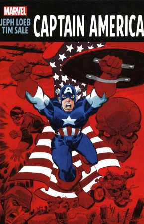 JEPH LOEB TIM SALE CAPTAIN AMERICA GALLERY EDITION HARDCOVER DM VARIANT COVER