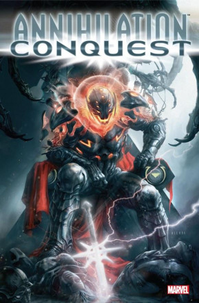 ANNIHILATION CONQUEST OMNIBUS ALEKSI BRICLOT COVER *NOTE: FRONT COVER CORNER CREASES*