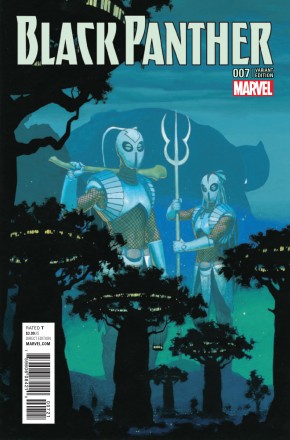 BLACK PANTHER VOLUME 6 #7 RIBIC CONNECTING VARIANT COVER