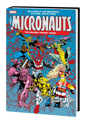 MICRONAUTS ORIGINAL MARVEL YEARS OMNIBUS VOLUME 2 HARDCOVER MICHAEL GOLDEN COVER