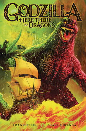 GODZILLA HERE THERE BE DRAGONS GRAPHIC NOVEL