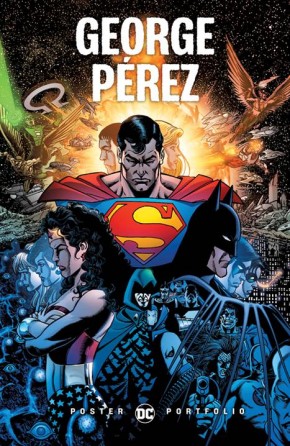 DC POSTER PORTFOLIO GEORGE PEREZ GRAPHIC NOVEL