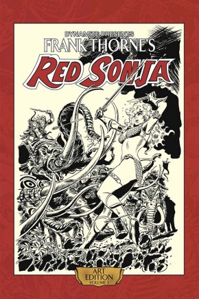 FRANK THORNE RED SONJA VOLUME 3 ARTIST EDITION HARDCOVER