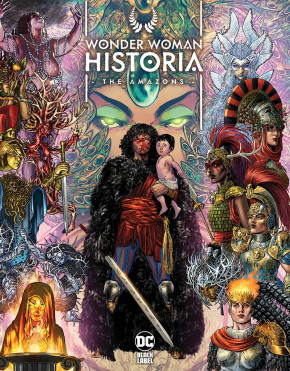 WONDER WOMAN HISTORIA THE AMAZONS HARDCOVER DIRECT MARKET VARIANT