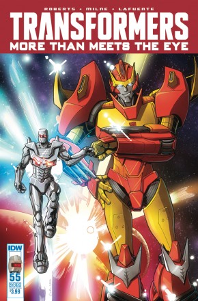 TRANSFORMERS MORE THAN MEETS EYE #55 ROM VARIANT