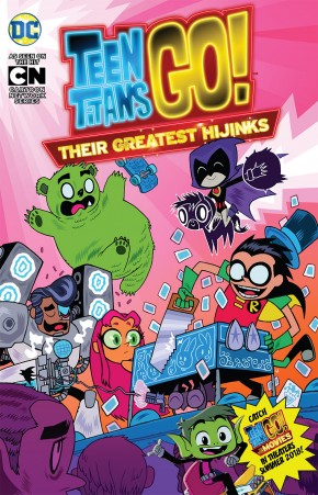 TEEN TITANS GO THIER GREATEST HIJINKS GRAPHIC NOVEL