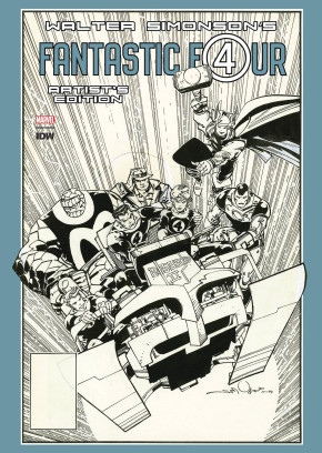 WALTER SIMONSON FANTASTIC FOUR ARTISTS EDITION HARDCOVER