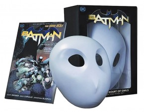 BATMAN THE COURT OF OWLS MASK AND BOOK SET HARDCOVER NEW EDITION