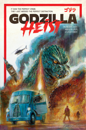 GODZILLA HEIST GRAPHIC NOVEL
