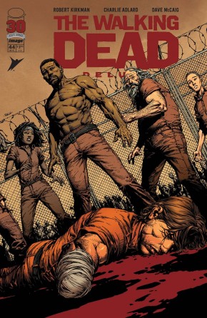 WALKING DEAD DELUXE #44 COVER A FINCH & MCCAIG 