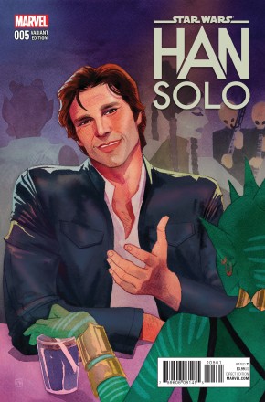 STAR WARS HAN SOLO #5 WADA 1 IN 25 INCENTIVE VARIANT COVER