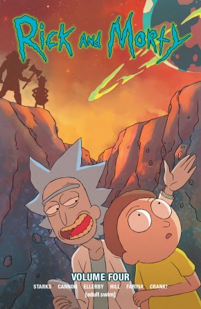 RICK AND MORTY VOLUME 4 GRAPHIC NOVEL