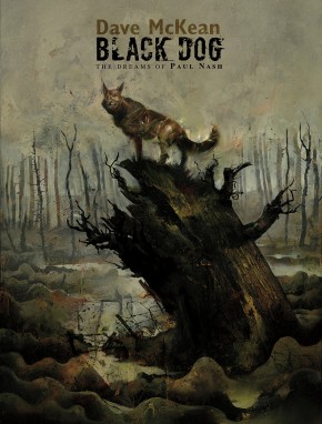 BLACK DOG THE DREAMS OF PAUL NASH GRAPHIC NOVEL