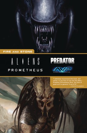 ALIENS PREDATOR PROMETHEUS FIRE AND STONE GRAPHIC NOVEL