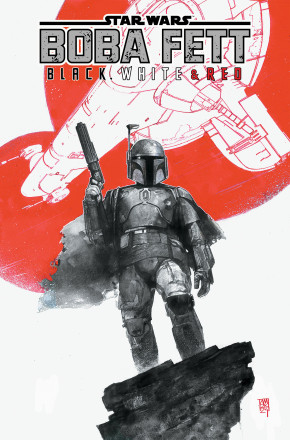 STAR WARS BOBA FETT BLACK WHITE AND RED TREASURY EDITION GRAPHIC NOVEL