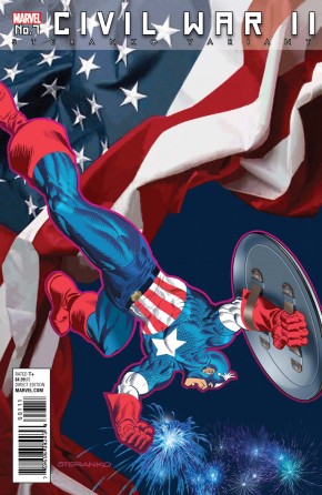 CIVIL WAR II #7 STERANKO CAPTAIN AMERICA VARIANT COVER