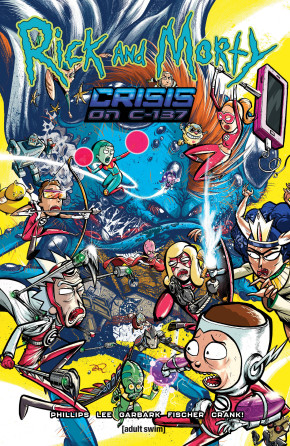 RICK & MORTY CRISIS ON C-137 GRAPHIC NOVEL