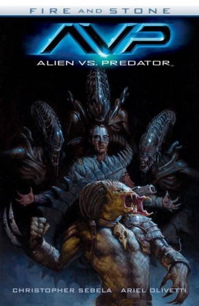 ALIEN VS PREDATOR FIRE AND STONE GRAPHIC NOVEL