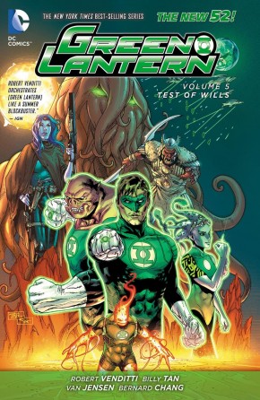 GREEN LANTERN VOLUME 5 TEST OF WILLS HARDCOVER